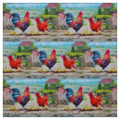 Tissu Joli poulet (Échantillon)