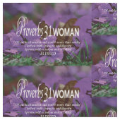 Tissu Joli PROVERBS 31 Floral violet (Fermer)