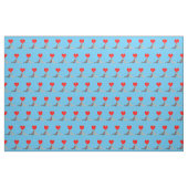 Tissu Joli Seals de baiser de Noël (Yard)