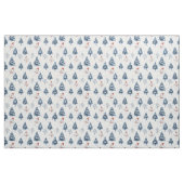 Tissu Joli Snowman Et Snowy Trees (Fat Quarter)