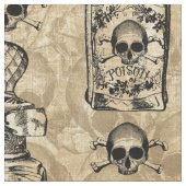 Tissu Jolie bouteille de poison (Fermer)