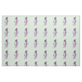 Tissu Jolie Egyptienne Robe violette Vert (Fat Quarter)