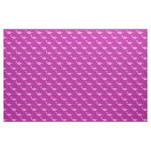 Tissu Jolie fille rose bébé Narwhal Patterned (Yard)