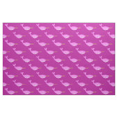 Tissu Jolie fille rose bébé Narwhal Patterned (Fat Quarter)