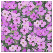 Tissu Jolie floraison violette Fleurs Abstraites (Échantillon)