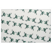 Tissu Jolie grenouille d'arbre botanique (Fat Quarter)