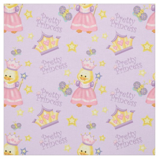 Tissu Jolie Princesse Duckkling (Échantillon)
