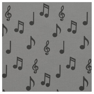 Tissu Jolies notes de musique Musicien Professeur