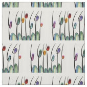 Tissu Jolies tulipes (Échantillon)