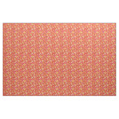 Tissu Jolis pavots de champ rouges faits sur commande (Yard)
