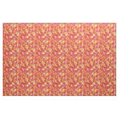Tissu Jolis pavots de champ rouges faits sur commande (Fat Quarter)