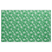 Tissu Jolly Green Secourir Team Motif Fabric (Fat Quarter)
