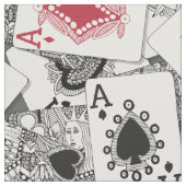 Tissu jouer aux cartes (Fermer)