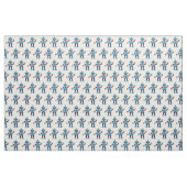 Tissu jouet mignon de robot (Fat Quarter)