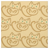 Tissu Joueur Kitty (Échantillon)