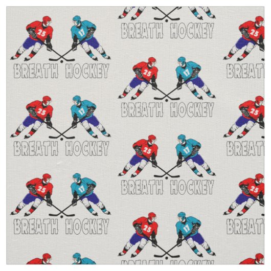 Tissu Joueurs de hockey (Échantillon)