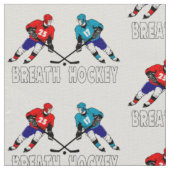 Tissu Joueurs de hockey (Détail)