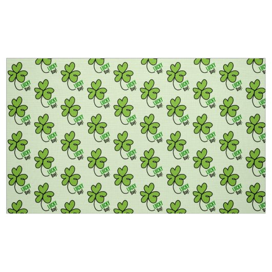 Tissu jour chanceux (Fat Quarter)