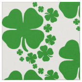 Tissu Jour de la Saint Patrick Clover Shamrock Motif Des (Fermer)