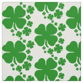 Tissu Jour de la Saint Patrick Clover Shamrock Motif Des (Échantillon)