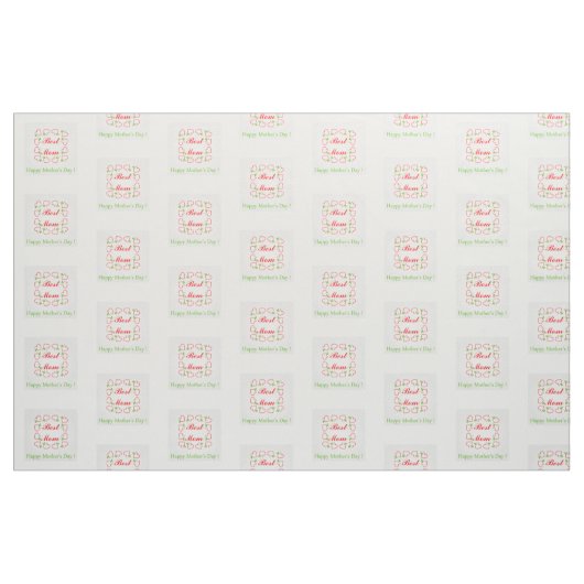 Tissu Jour de mères (Fat Quarter)