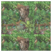 Tissu Joyeuse jungle africaine (Échantillon)