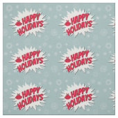 Tissu Joyeuses fêtes (Échantillon)