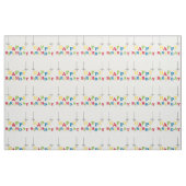 Tissu Joyeuses lettres d'anniversaire (Fat Quarter)