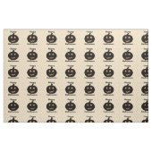 Tissu Joyeux Citrouilles d'Halloween (Fat Quarter)