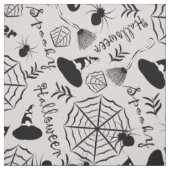 Tissu Joyeux Halloween (Échantillon)