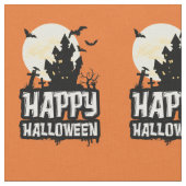 Tissu Joyeux Halloween (Fermer)