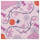 Tissu Joyeux Halloween (Échantillon)
