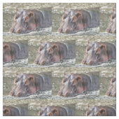 Tissu Joyeux Hippo (Échantillon)