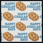 Tissu Joyeux Jours de Challah Hanoukka Chanukah Pain Pai<br><div class="desc">Il présente une illustration originale d'une miche de pain d'allah tressé, avec HAPPY CHALLAH DAYS dans une police amusante. Idéal pour l'artisanat Hanoukka ! Cette illustration est également disponible sur d'autres produits. Ne vois-tu pas ce que tu cherches ? Vous avez besoin d'aide pour la personnalisation ? Contactez Rebecca pour...</div>