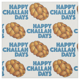 Tissu Joyeux Jours de Challah Hanoukka Chanukah Pain Pai
