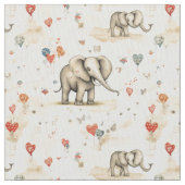 Tissu Joyeux Jumbo : Whimsy Elephant (fermé)