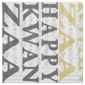 Tissu Joyeux Kwanzaa (Échantillon)