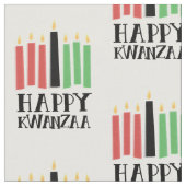 Tissu Joyeux Kwanzaa |  (Fermer)