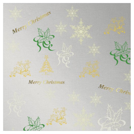 Tissu joyeux noël (Fermer)