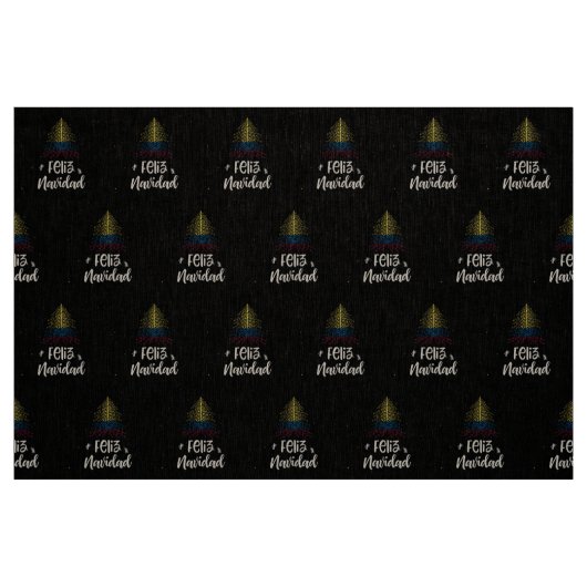 Tissu Joyeux Noël avec drapeau Columbia (Fat Quarter)