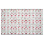 Tissu Joyeux Noël Chick's avec chapeau de Père Noël (Fat Quarter)