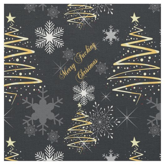 Tissu Joyeux Noël de merde (Fermer)