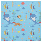 Tissu Joyeux Noël Shark (Échantillon)