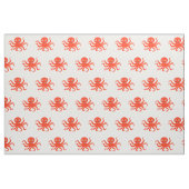 Tissu Joyeux poulpe orange (Fat Quarter)
