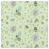 Tissu joyeux printemps (fermé)