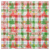 Tissu Joyeux tatan décoratif de Noël (Échantillon)