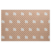 Tissu Joyeux vacances motif de pins (Fat Quarter)