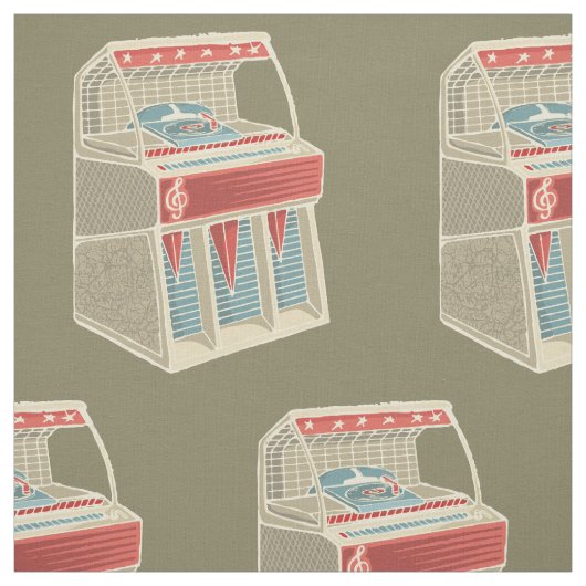 Tissu Juke-box (Échantillon)