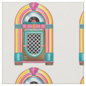 Tissu - Jukebox Pop Art (Fermer)