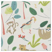 Tissu Jungle luxuriante (Fermer)